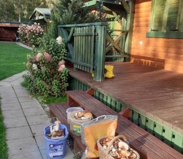 Slawno Cabin | Domek nad jeziorem/Seehaus 1A (Sławno/Łętowo)