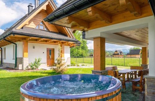 Szaflary Ski Chalet | Domki "Na Dziedzinie" z Gorącą Balią