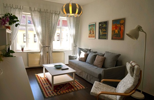 Torgau Apartment | Double room - "Rösterei Arabica"