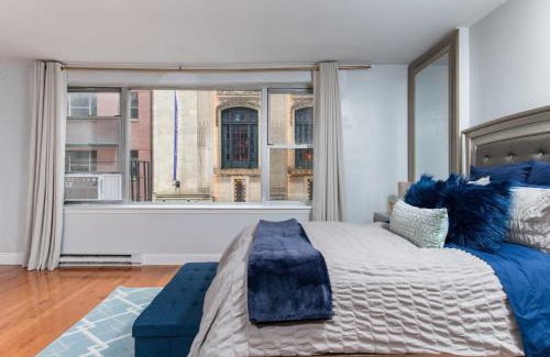 Theatre District Apartment | Downtown Boston Studio Central Location Famous Nightlife Chinatown with Bed Full of Promises!