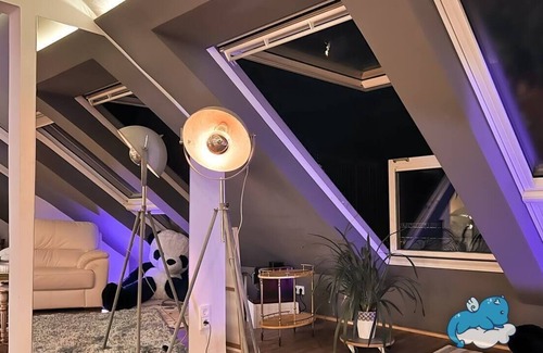 Schwaig bei Nuernberg Apartment | Dragon’s Nest: Cozy & modern attic loft Nuremberg