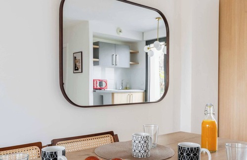 Cœur de Ville Apartment | Duplex lumineux avec terrasse Courbevoie - 6P