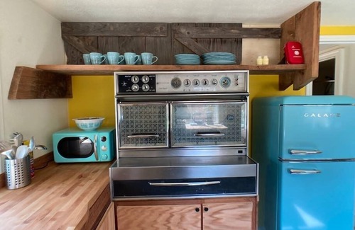 Centralia - Chehalis Cabin | Eclectic cabin w/garden&hot soak tub near taproom&park. Pet Friendly!