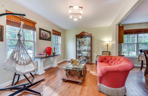 Grayslake House | Eclectic Grayslake Home with Private Yard and Fire Pit