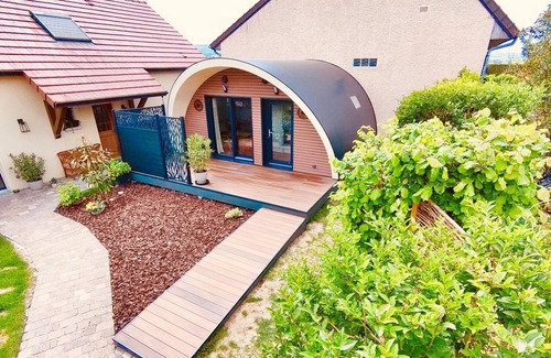 Mardeuil Cottage | Ecolodge in the heart of Champagne, unusual cottage