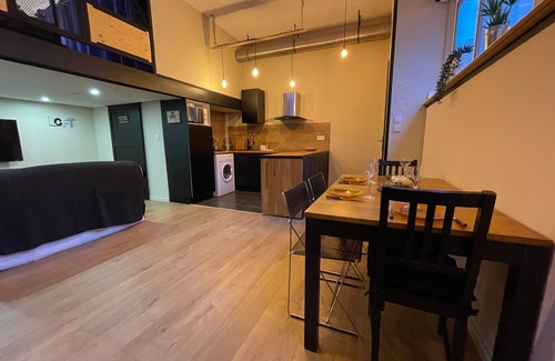 Quartier des Eaux-Claires Apartment | #ED | The fantastic loft | Free parking 🤎