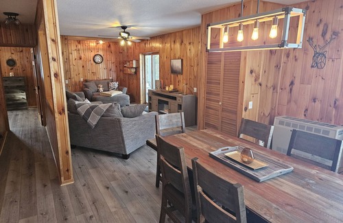 Itasca County House | Effie Oasis: Enjoy a peaceful 2-bedroom home on 40 acres.