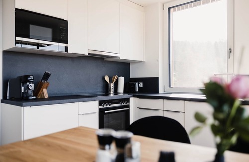 Hoerbranz Apartment | Elegant 2-room vacation apartment (2nd floor) with 49sqm & covered balcony (10sqm)