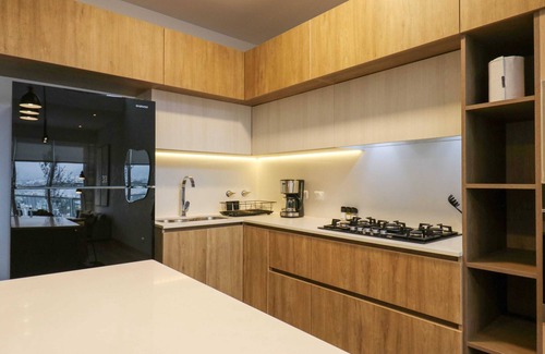 San Antonio Apartment | Elegant 2BR Duplex PH with Ocean View in Miraflores