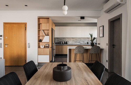 Palaio Faliro Condo | Elegant 3BR Apartment at Teal Faliro House