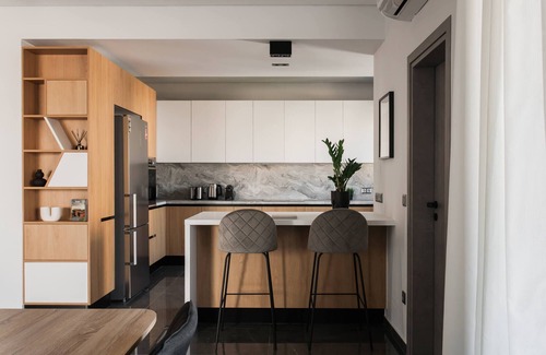 Palaio Faliro Condo | Elegant 3BR Apartment at Teal Faliro House