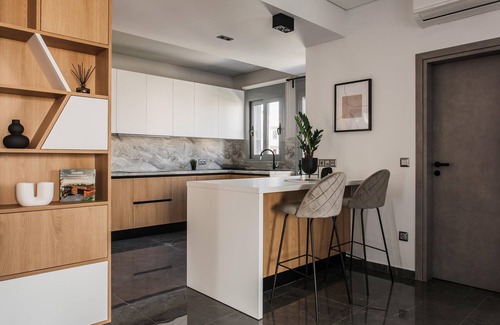 Palaio Faliro Condo | Elegant 3BR Apartment at Teal Faliro House