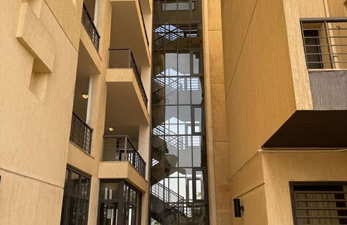 New Cairo Apartment | Elegant Hotel Apt in Madinaty Garden View