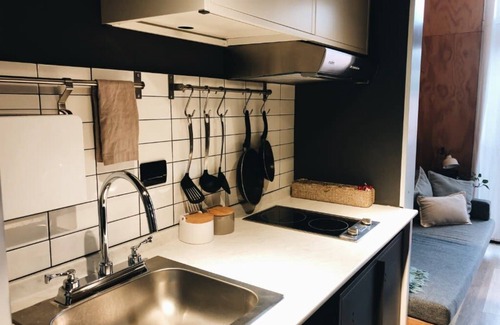 San Pedro Garza Garcia Apartment | Encantador y cómodo Departamento 1Hab en San Pedro Centro, con cisterna