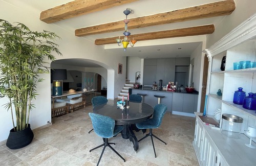 Espero-Pax House | Enchanting beach house in Théoule-sur-Mer directly on the Plage de la Figueirette