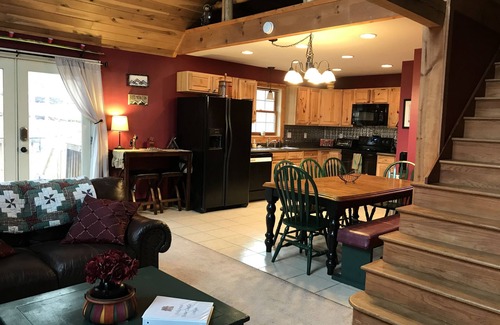 Slaty Fork Cabin | Enjoy private.beautiful… large house with outdoor hot tub and sauna !