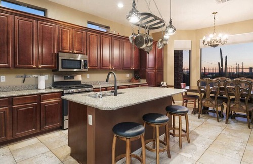 Las Sendas House | Entertainment Haven: Heated Saltwater Pool & Games