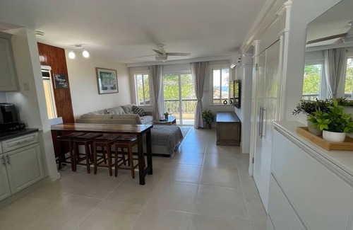 Point Blanche Apartment | Escape to Tranquility 2-bedroom modern home at waterfront with fast Internet.