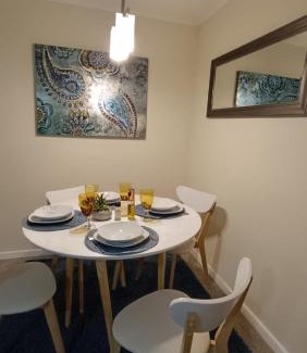 Curico Apartment | Espectacular depto en condo 2D 2B Full Equipado Wifi Aire Estacionamiento