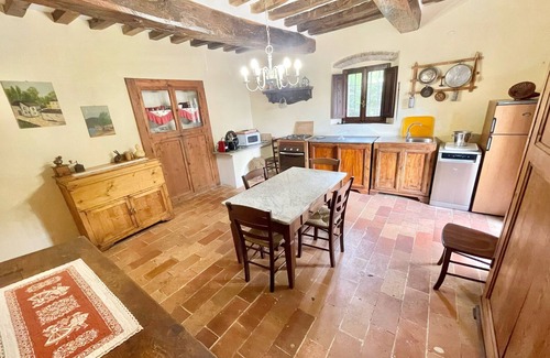 San Brizio Villa | Eve House - villa + grounds, pool, pool house, pergola, patio + terrace. Slps 4