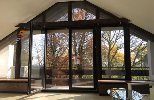 Marxheim House | Exceptional panoramic location with castle view, Danube cycle path, hot tub