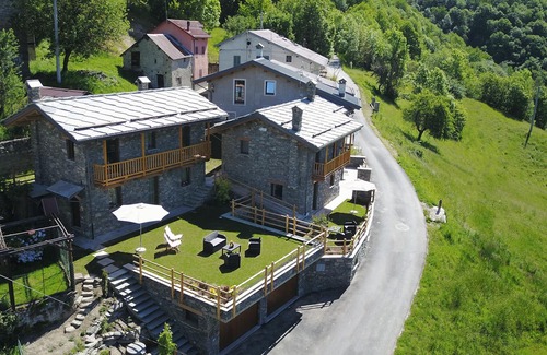 Roburent Ski Chalet | Exclusive Mongioie Chalets With Spectacular View Val Corsaglia - Cuneo.