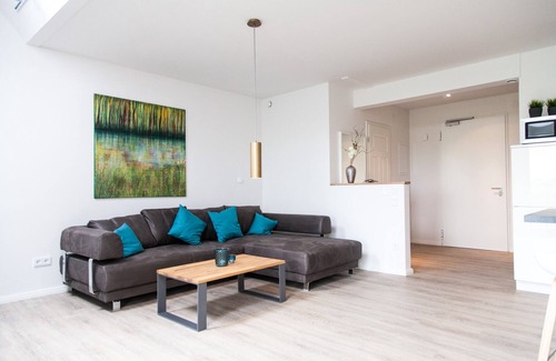 Dornum Apartment | "Experience unforgettable vacation days in nature at Gulfhof Polder72!"