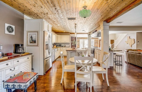 Cedar Park House | Exquisite dog-friendly home with fenced yard, pool, firepit, central AC, & W/D