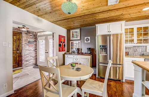 Cedar Park House | Exquisite dog-friendly home with fenced yard, pool, firepit, central AC, & W/D