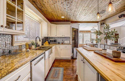 Cedar Park House | Exquisite dog-friendly home with fenced yard, pool, firepit, central AC, & W/D