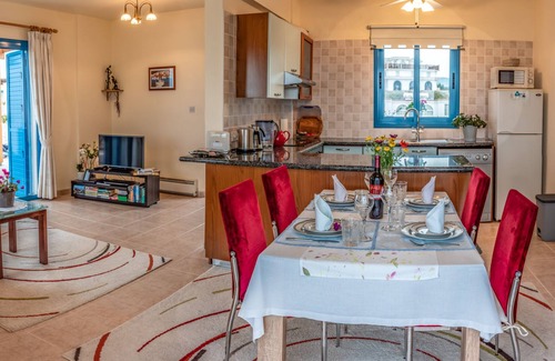 Latchi Apartment | Exquisite penthause seafront free WiFi