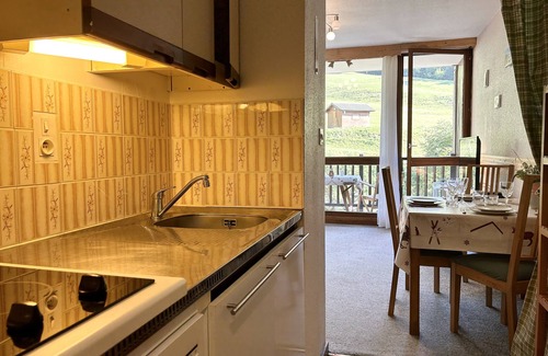 Aillon-le-Jerune Apartment | F2 32m Superbe Vue, Coin Nuit, Balcon, Très Lumineux