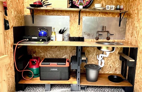 Liss Cabin | Fallow Coombe Glamping, Hidden escape in the South Downs National Park