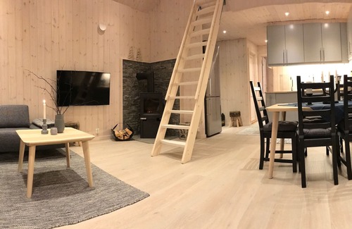 Stord Cabin | Fam friendly furniture cottage in a quiet environment. 8 Pers Sauna and Jacuzzi