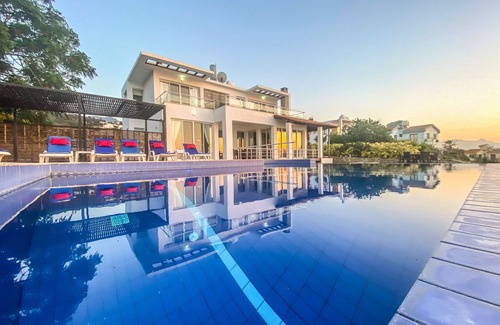 Esentepe Villa | Family 5 Bedroom Villa, Private Pool, cliff edge location overlooking the Sea