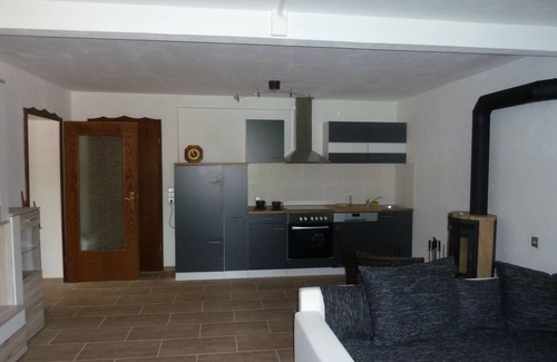 Crottendorf Apartment | Family friendly apartment with king beds, terraces and campfire