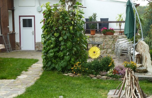 Crottendorf Apartment | Family friendly apartment with king beds, terraces and campfire