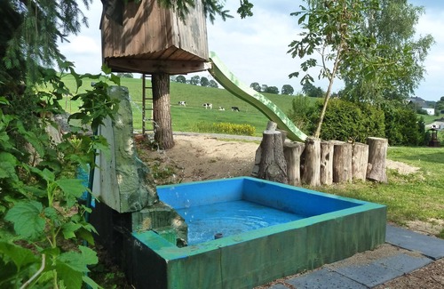 Crottendorf Apartment | Family friendly apartment with king beds, terraces and campfire