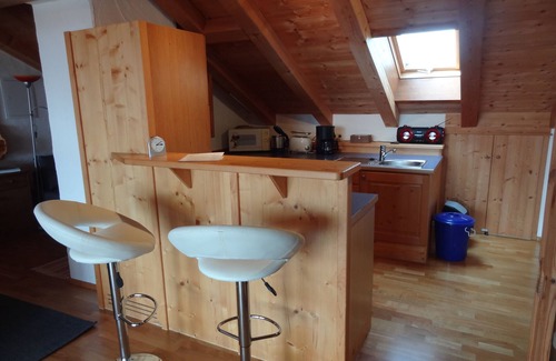 Arzbach Apartment | Family-friendly vacation apartment with a view of the Brauneck skiing area