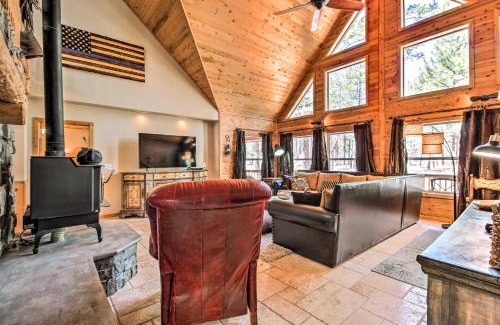 Heber House | Family Game Room Spacious Overgaard Cabin