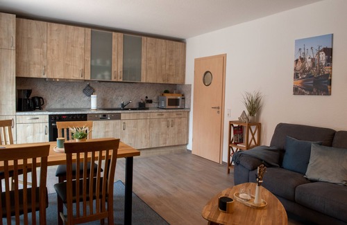 Greetsiel Apartment | Fantastic, modern holiday apartment "Stüürhuus" in the fishing village of Greetsiel