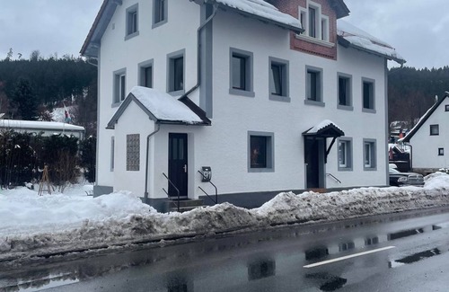 Warmensteinach House | Ferienhaus Linde - Ferienhaus, Dusche, WC, Nichtraucher