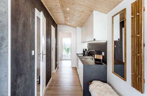 Markdorf Apartment | Ferienhaus mit Hunde, 57qm, Überdachte Veranda, Max. 4 Personen