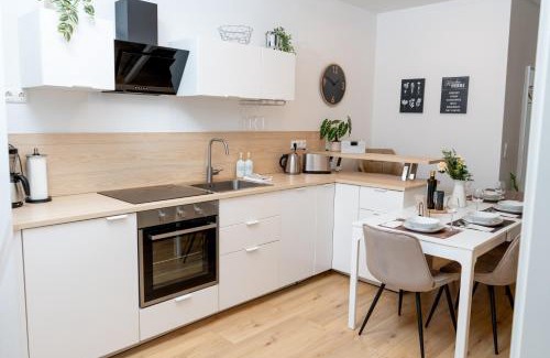 Konigstein an der Elbe Apartment | Ferienwohnung Bastei mit Stellplatz im Zentrum
