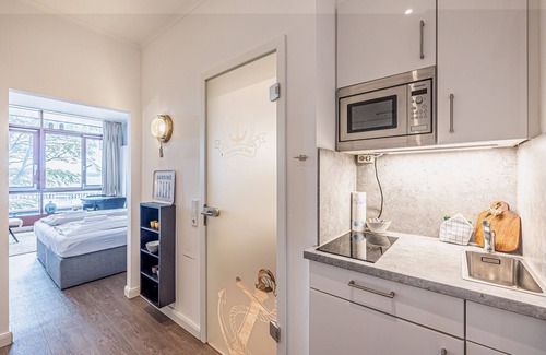 Gluecksburg Apartment | fewo1846 - Marina del Rey (App. 146)/Studio App. with sea view and beach chair