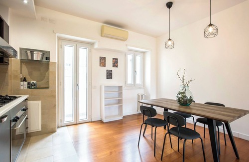 Quartiere XI Portuense Apartment | Fiammetta's Testaccio View