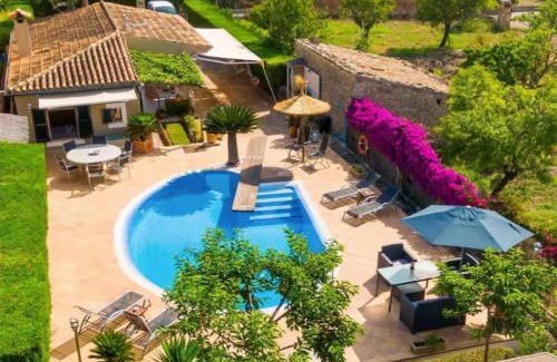 Selva Villa | Finca Son Macia, amplia piscina, jardines en Selva, cerca de playas