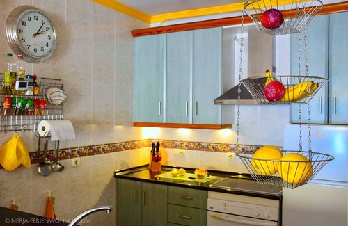 Nerja Apartment | First line of beach, comfortable apartment overlooking Playa Burriana bay