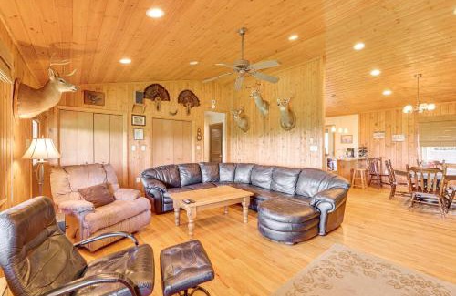 Doe Hill House | Fish, Hike, Hunt Secluded Cabin in Doe Hill!