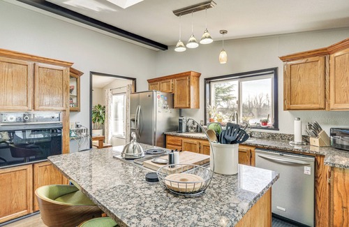 Longview House | Fish, Swim & Hike: Waterfront Home in Longview!